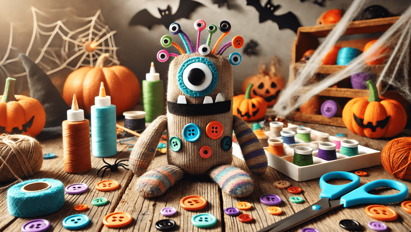 How to Make a Halloween Sock Monster  Sock Geeks