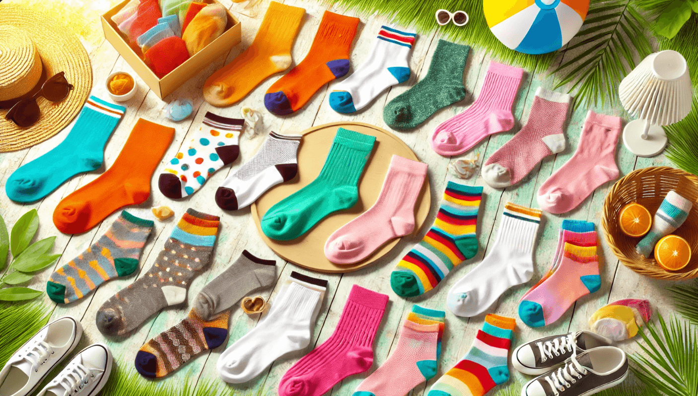 summer socks | breathable socks | no-show socks