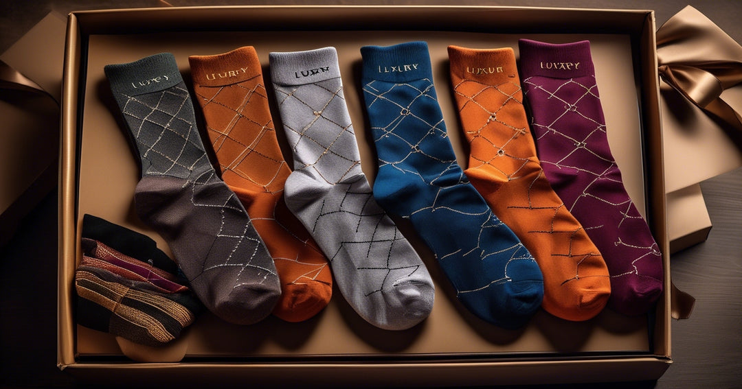  Luxury Men's Socks | Gift Box | Comfort | Style | Materials