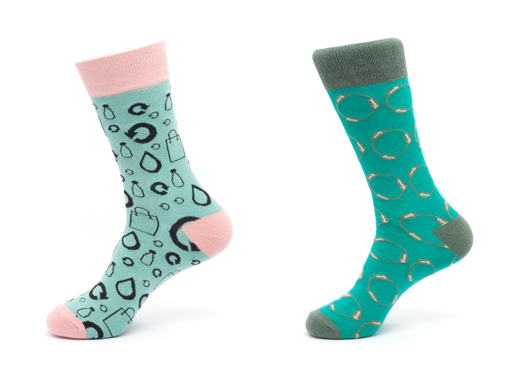 Stepping in Style: Matching Couple Socks for Him and Her
