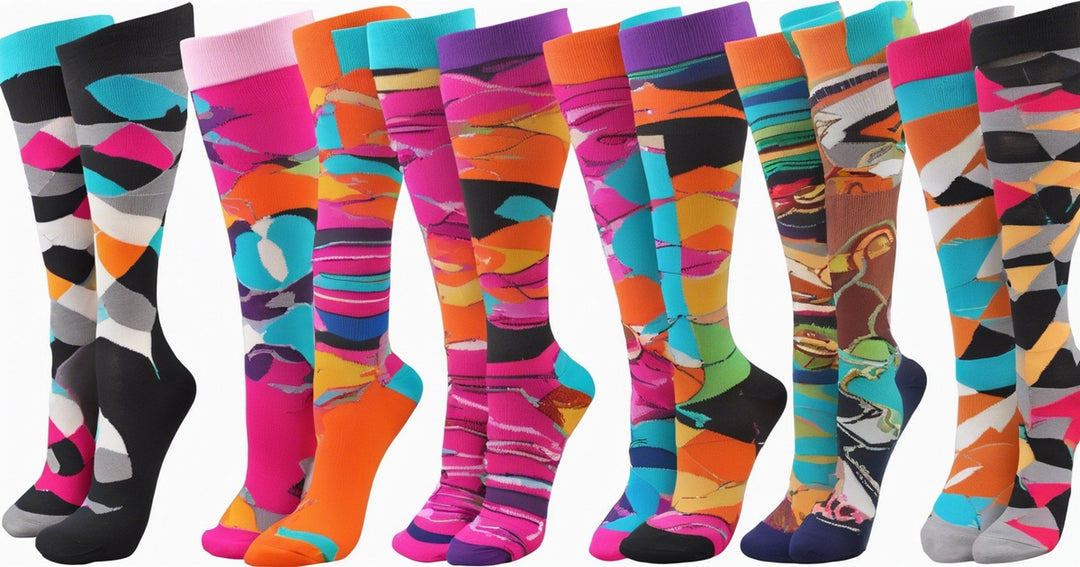 novelty socks | women | styling tips | trends | unique designs | rainbow socks | pride celebrations | styling tips | occasion wear