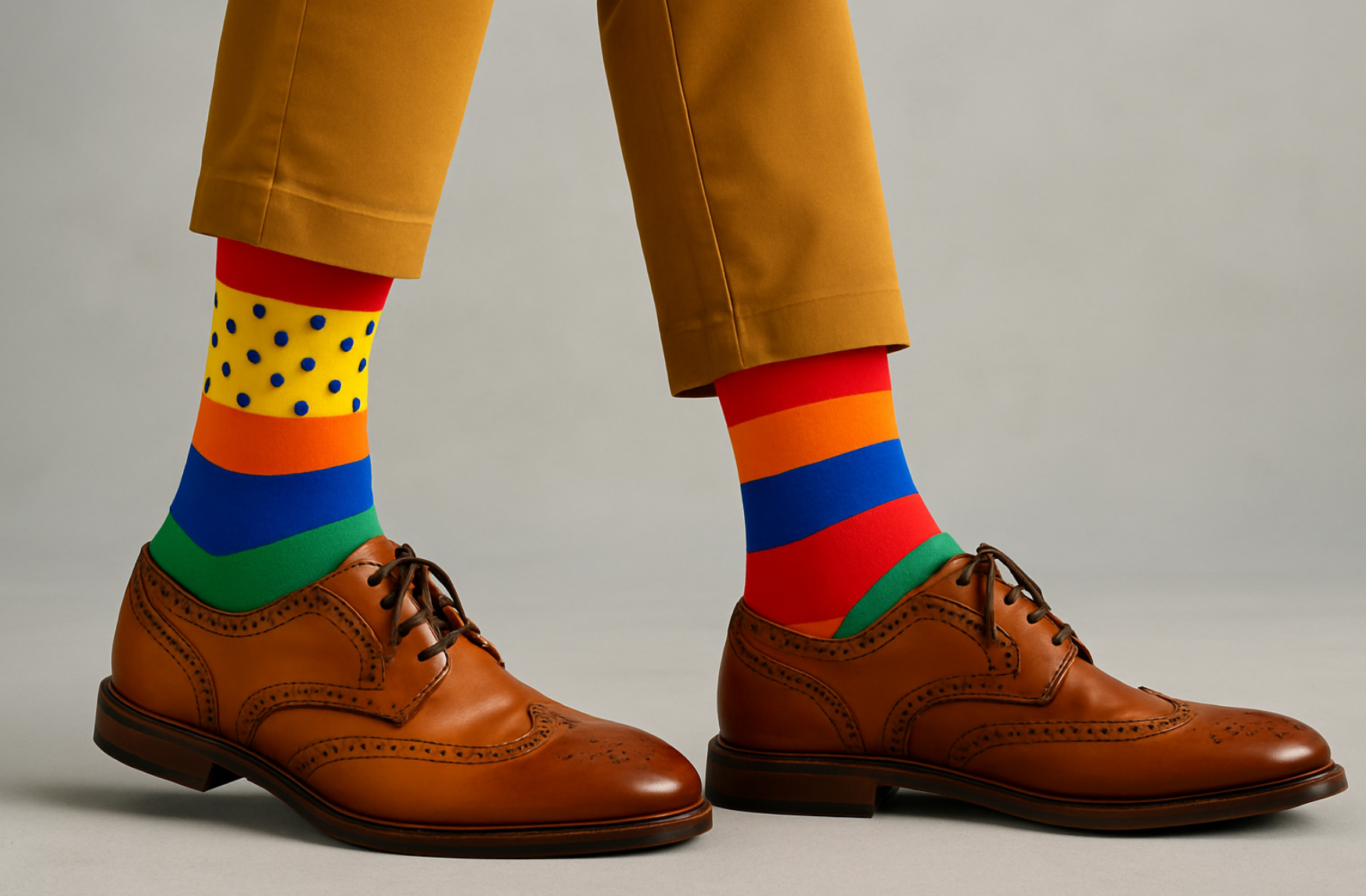 colourful socks | dopamine dressing | sock fashion UK | quirky socks | sustainable socks