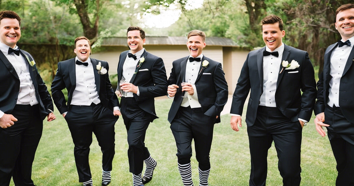 groomsmen ties and socks
