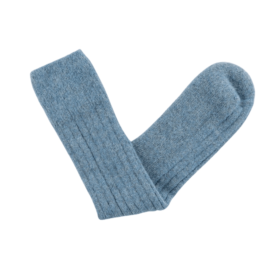 Blue Alpaca socks | Alpaca socks | Blue | Luxury comfort | Natural moisture-wicking | Durability