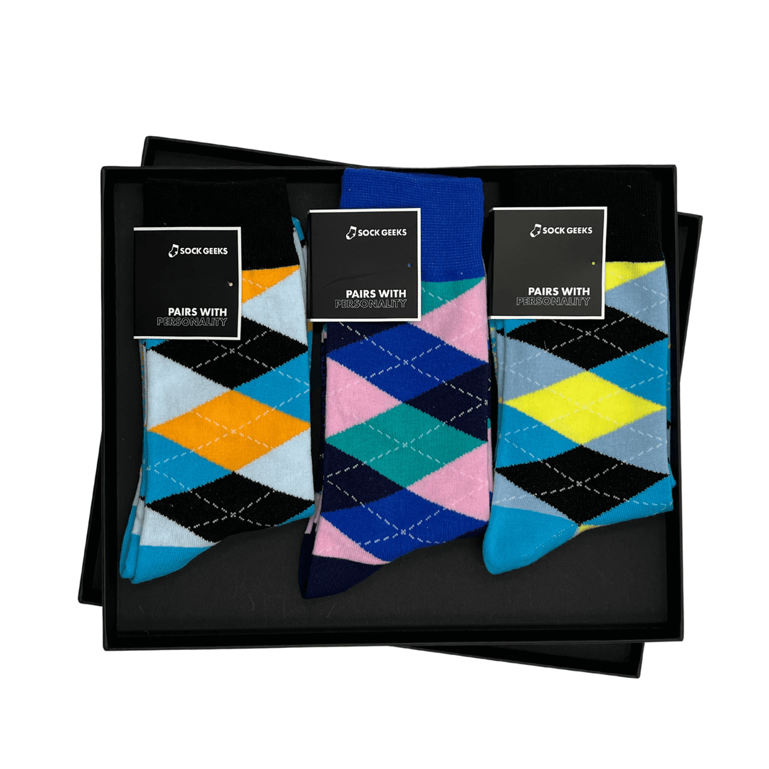 Argyle Sock Collection l FAther’s day Gift Box