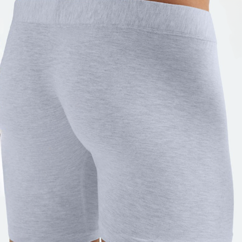 Classic Grey Charm: Modal Lyocell Boxer Shorts