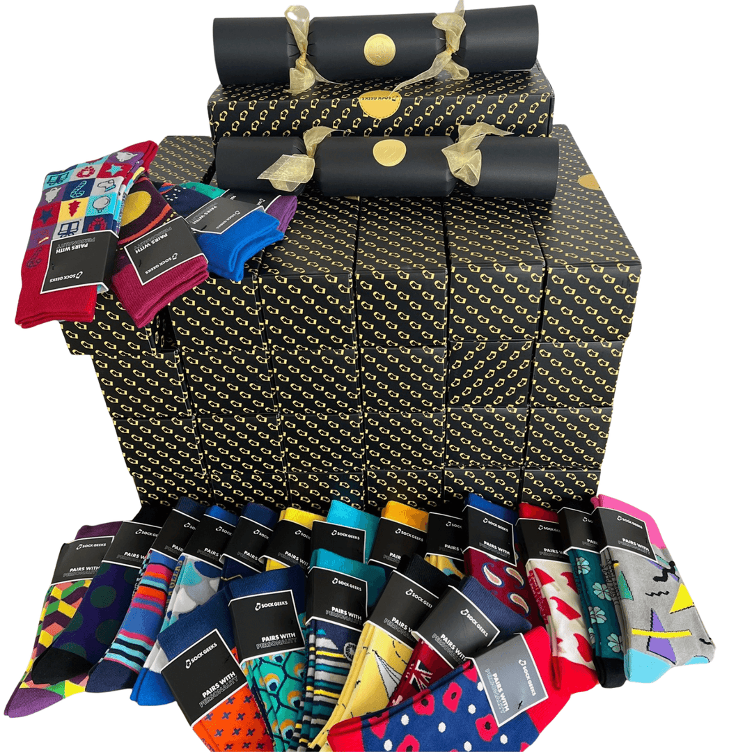 luxury sock advent calendar | Christmas cracker socks | sock geeks advent calendar 2025
