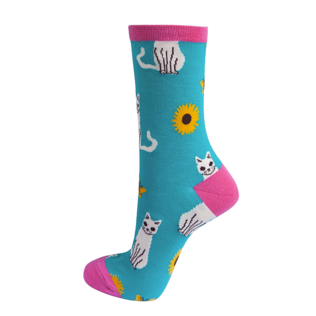 Sock Geeks | Best Cotton Socks | Enigmatic Sphinx Cat | Colorful Socks
