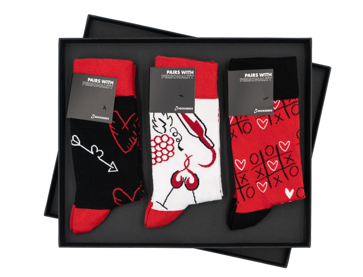 Luxury Sock Gift Box Luxury Socks UK | VALENTINES DAY COLLECTION | Sock Geeks