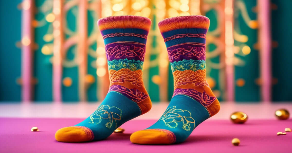  lucky socks | clover socks | horseshoe socks | gift socks | Lucky Penny socks | superstitious socks | sock gift ideas