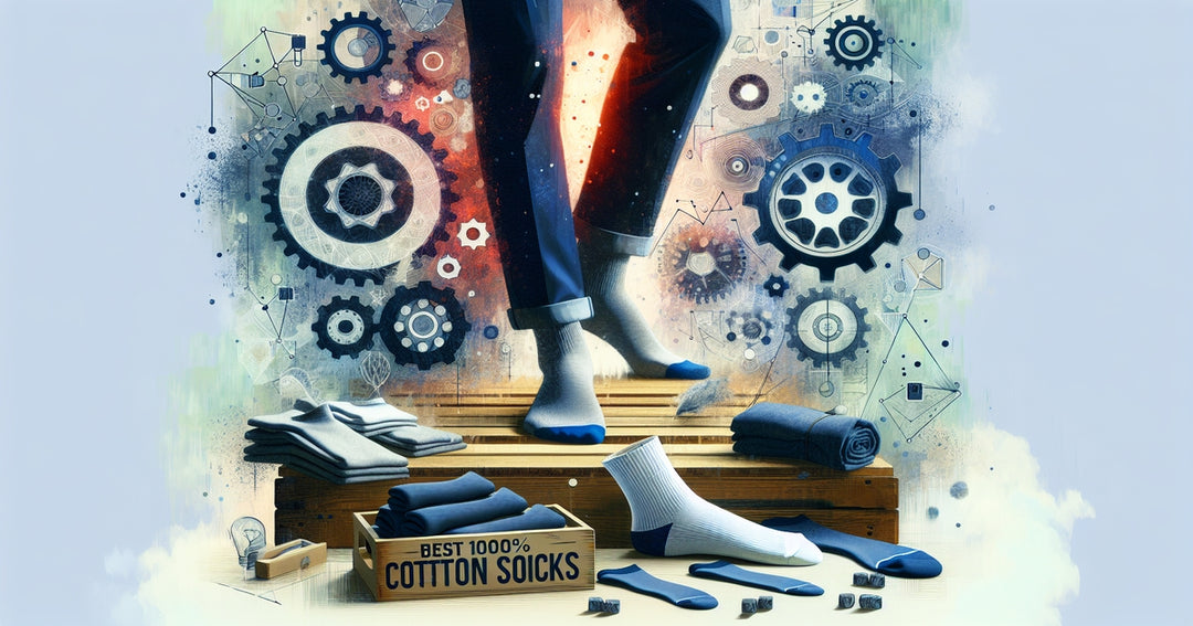 100 cotton socks