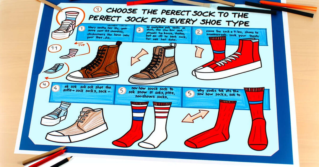 sock choice | shoe style | sock length | fabric selection | cushioned socks | breathable socks | perfect socks for shoes