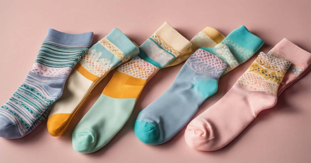 Pastel dress socks | Colour coordination | Versatile styling | Seasonal trends | Breathable materials | Stylish pairing | Comfort and aesthetics