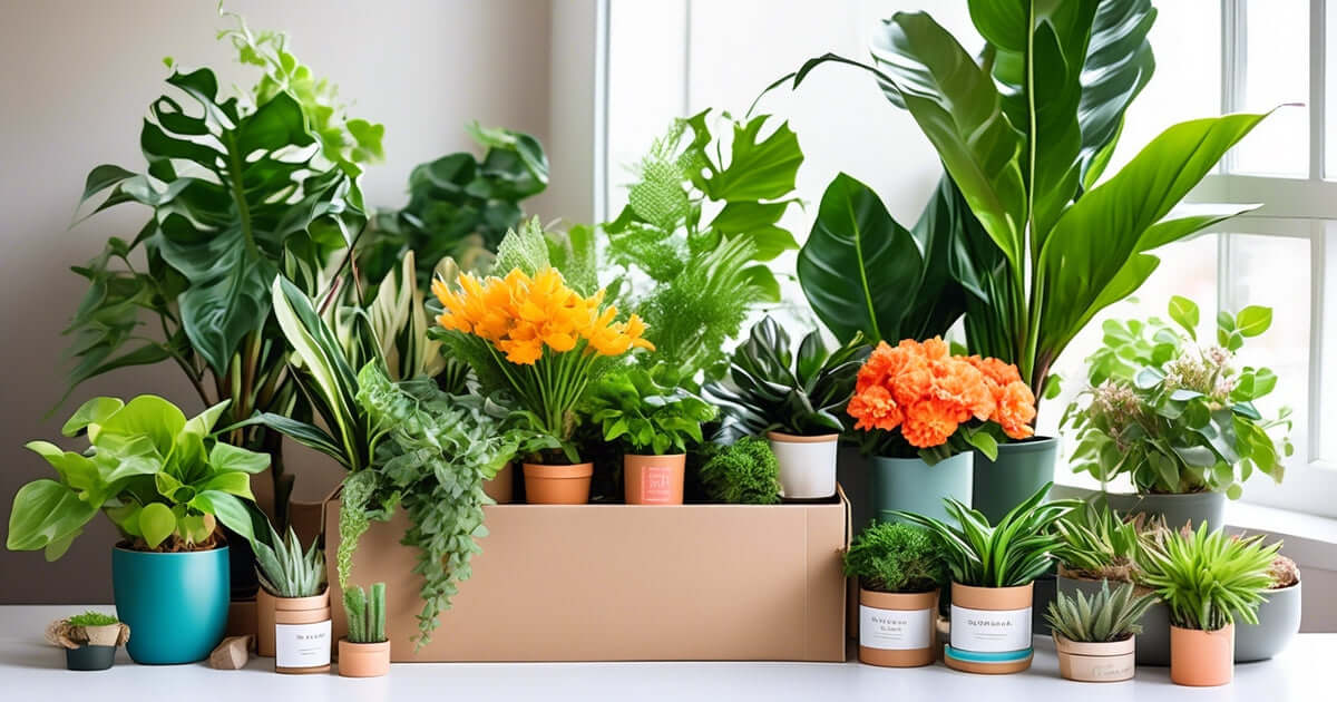 Houseplant subscription box | Succulent subscription delivery | Monthly indoor jungle plants | Rare plant surprise parcel | Air-purifying plants subscription | Exotic foliage plant boxes