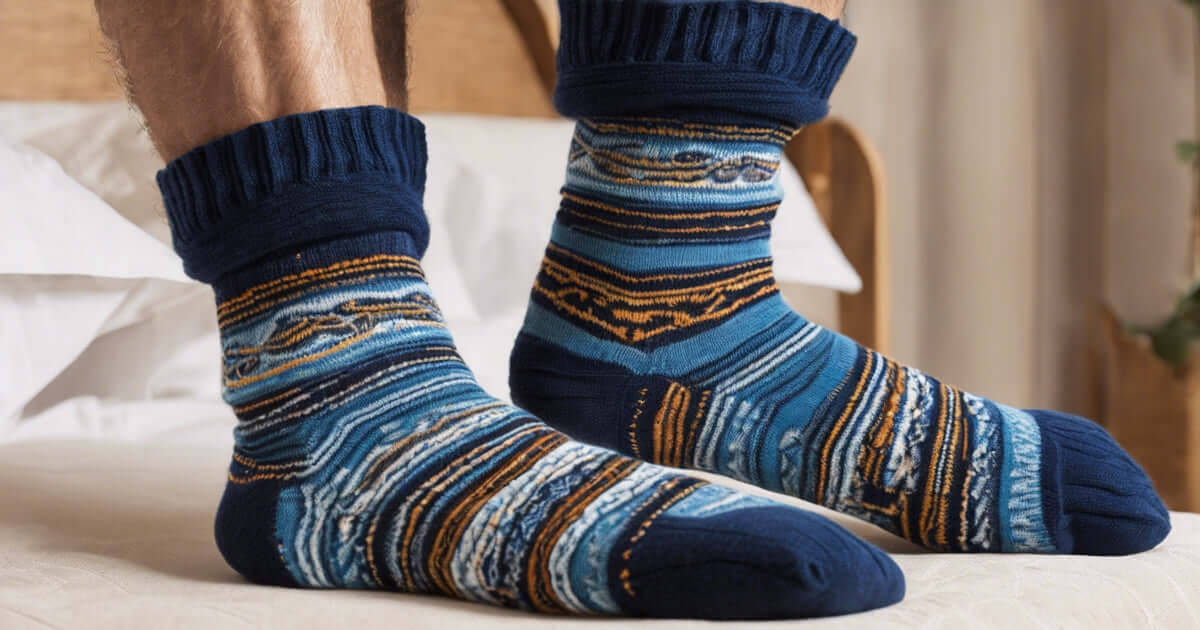 bed socks | men's socks | warm socks | sleep socks | men cashmere socks l Pantherella Socks