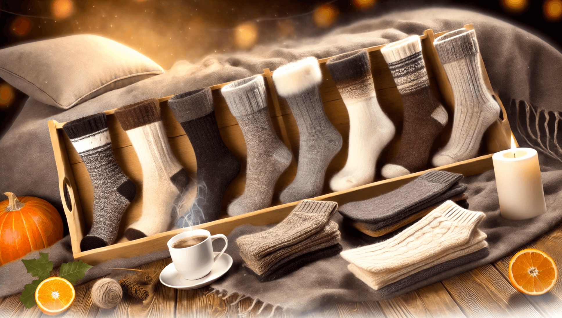 luxury socks | alpaca wool socks | cosy winter socks | fleece-lined socks