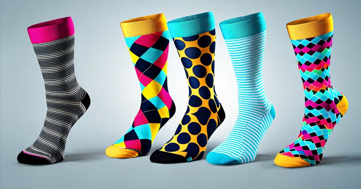 men's dress socks | fashion trends | modern aesthetics | sock designs | sustainable materials | performance fabrics | comfort features