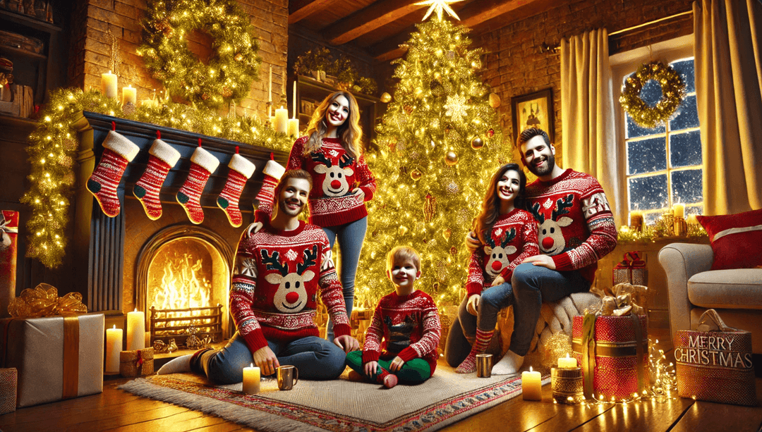 Christmas jumpers UK 2024 | festive knitwear | classic reindeer jumper | quirky elf sweater | Fair Isle design | eco-friendly Christmas jumpers | cozy winter sweaters