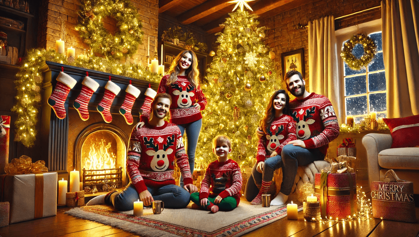 Christmas jumpers UK 2024 | festive knitwear | classic reindeer jumper | quirky elf sweater | Fair Isle design | eco-friendly Christmas jumpers | cozy winter sweaters