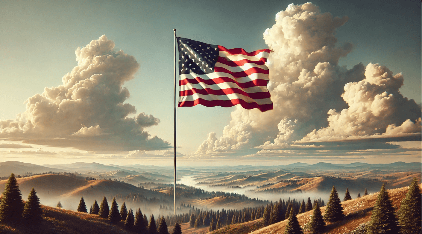 us election | Donald Tramp President | Patriotism | Landscape | National Pride | Unity