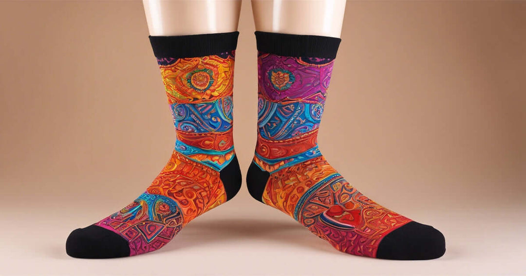 personalised couples socks | His and Hers Christmas socks | fun couple socks