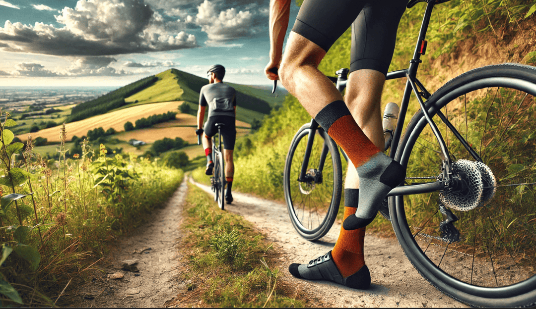cycling socks | performance cycling gear | moisture-wicking socks | seamless cycling socks | stylish cycling socks