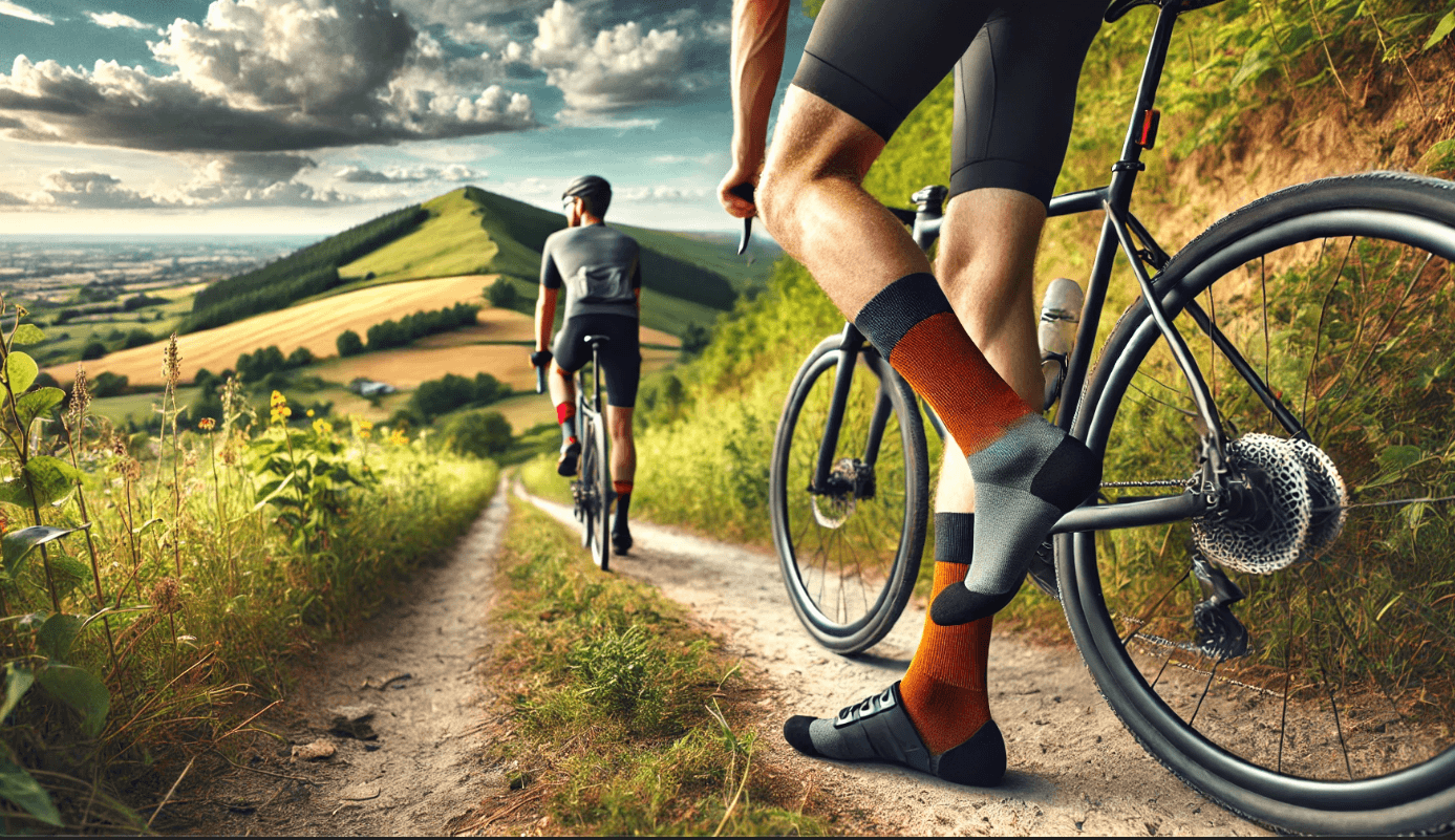 cycling socks | performance cycling gear | moisture-wicking socks | seamless cycling socks | stylish cycling socks