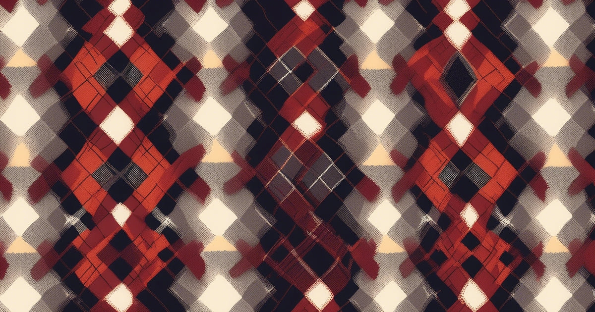 Aryle Pattern Argyle vs Tartan Socks | Weave Differences | 20th Century Fashion Rise ...