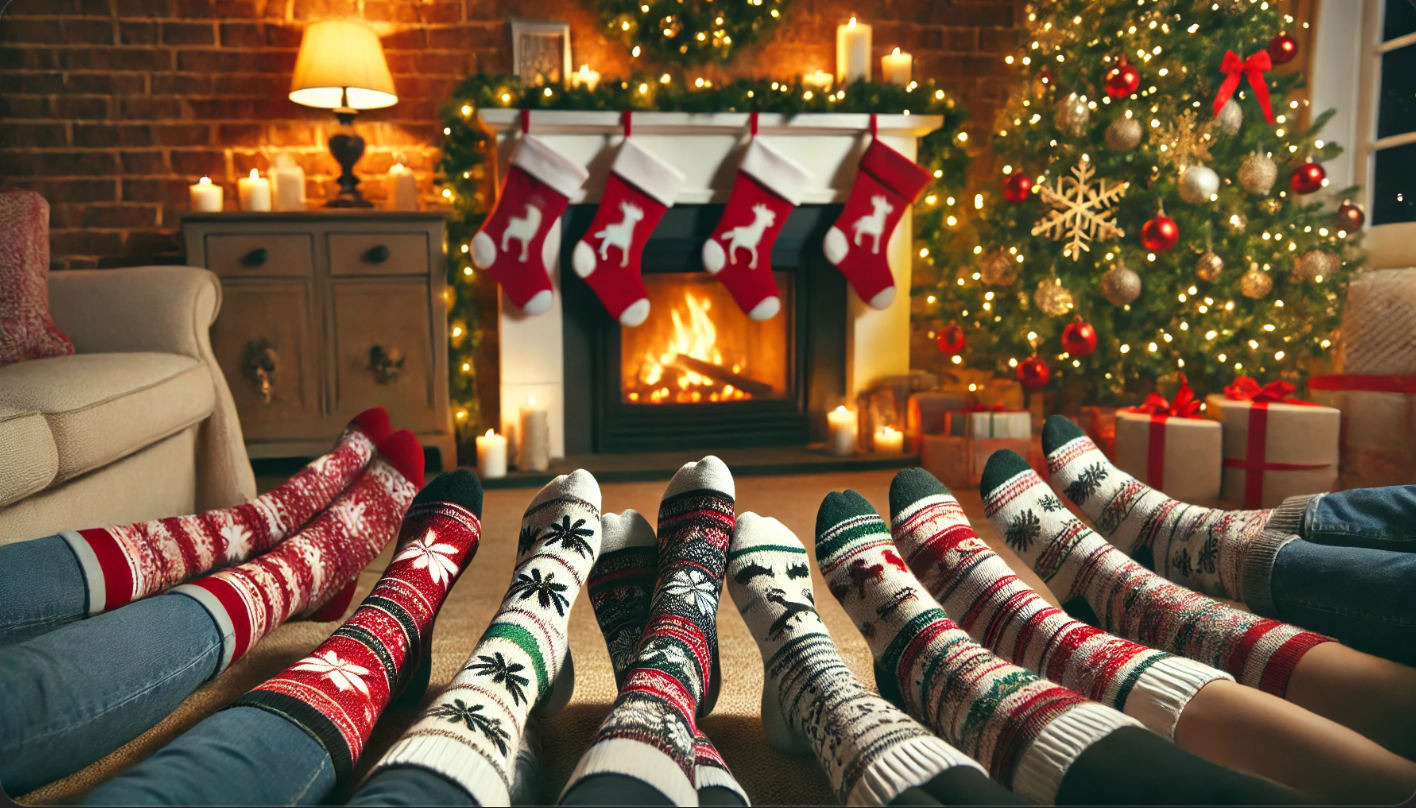 Christmas socks | family matching socks | Sock Geeks | holiday socks collection | festive family socks | Christmas traditions | holiday gift ideas