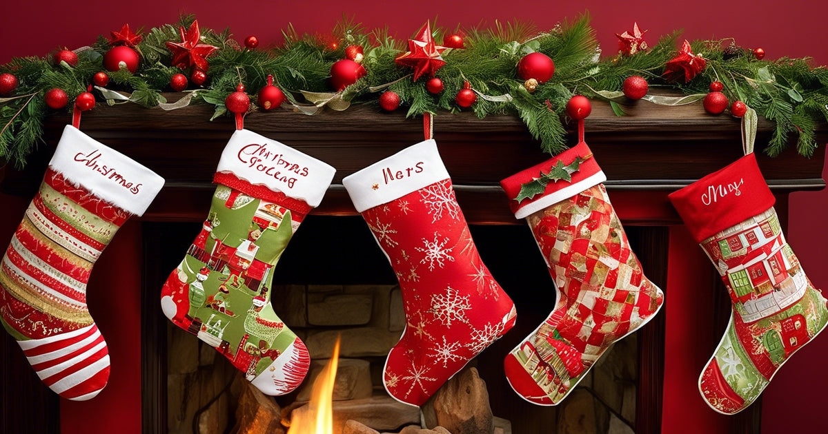Christmas Stockings History and Origins Stocking Designs Decorating Stockings โ Sock Geeks