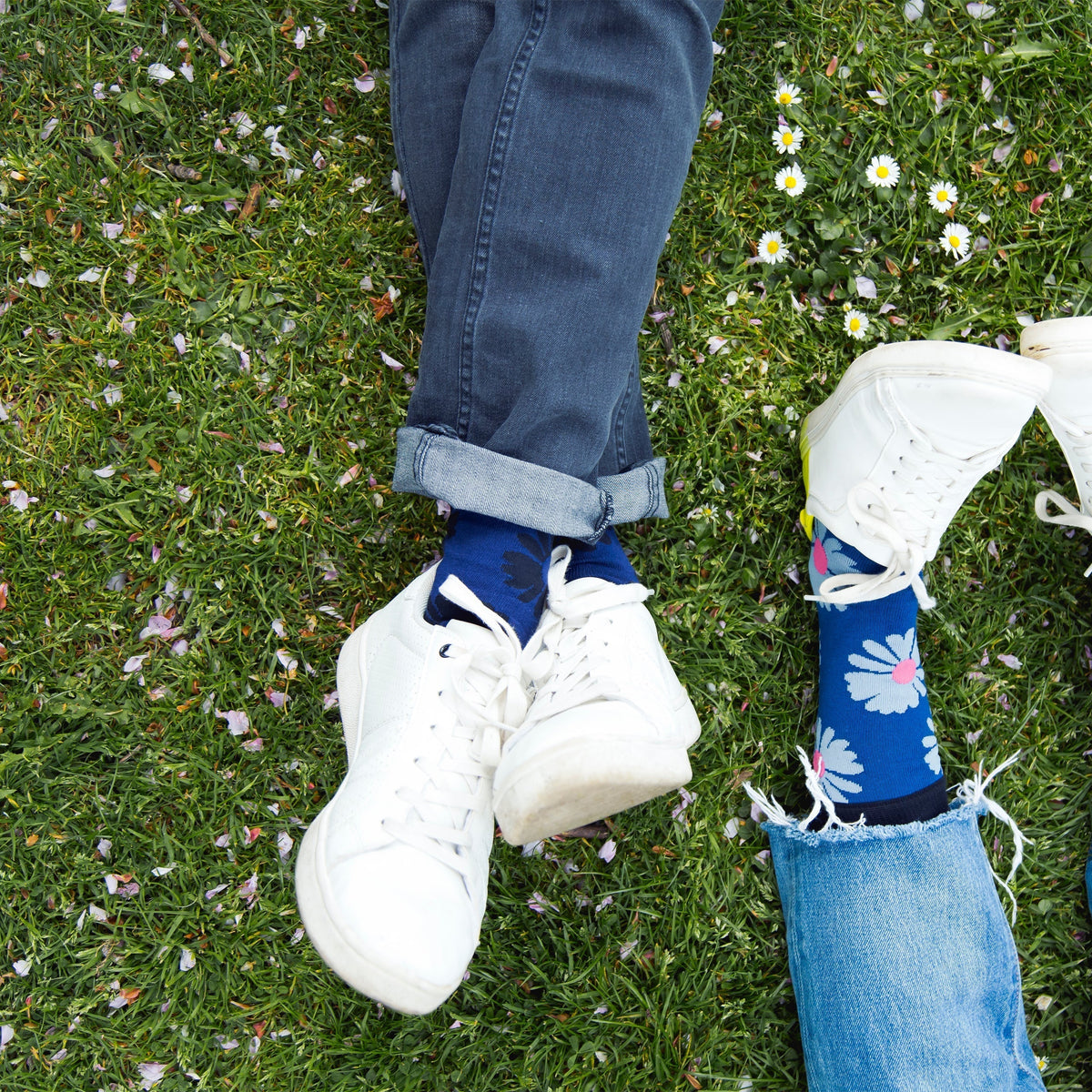 Couple matching socks
