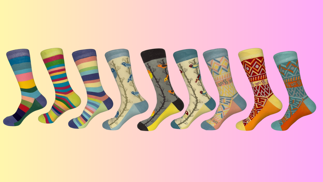  Easter Socks | Vibrant Patterns | Bird Designs | Spring Flair | Holiday Fashion