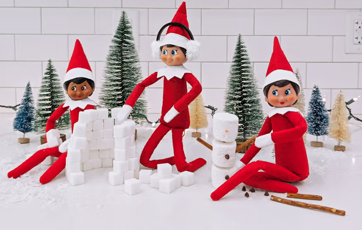 elf on the shelf ideas | easy elf on the shelf | sock geeks