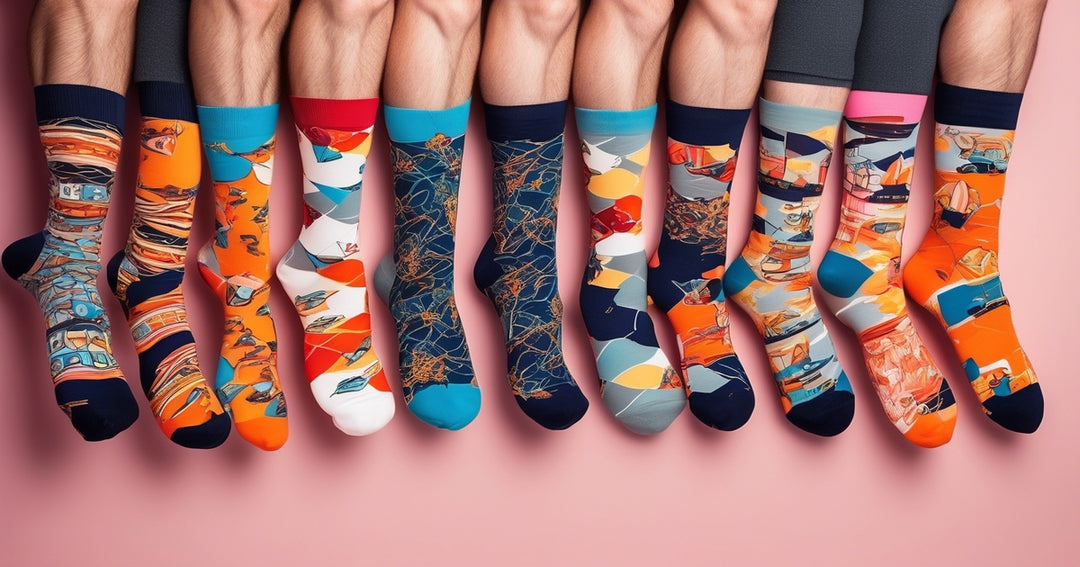 Unique designs | Colourful themes | Personalised socks | Comfort and quality | Eco-friendly options