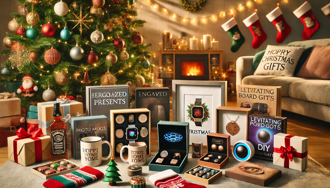 Christmas Gift Ideas 2024 | Personalised Presents | Unique Christmas Gifts | Quirky Tech Gifts | Family Christmas Presents | Interactive Board Games | Movie Night Bundle | Best Stocking Fillers