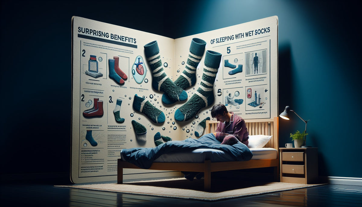 Wet socks for sleep Benefits of wet sock therapy Sock Geeks