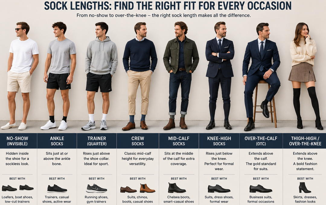 Sock Length Guide