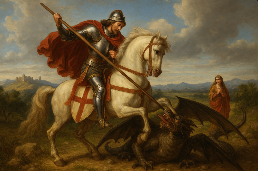 St George history | St George’s Day England | patron saint of England | St George and the dragon | St George’s Cross | Order of the Garter | St George celebrations