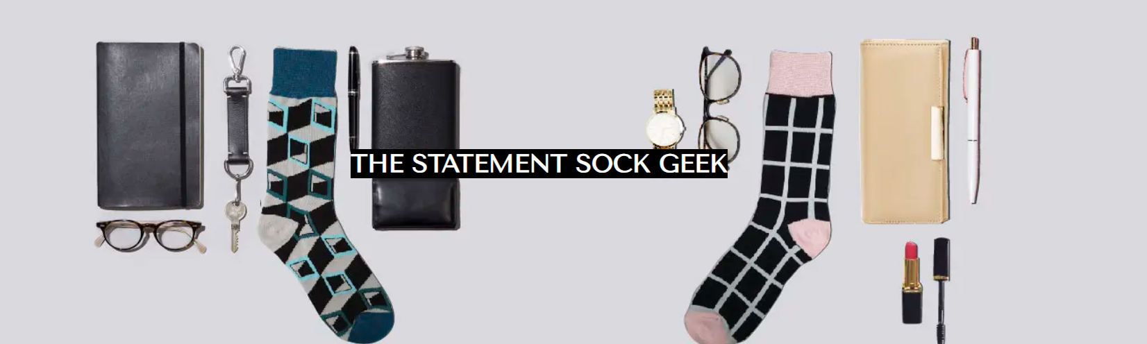 Statement socks for men