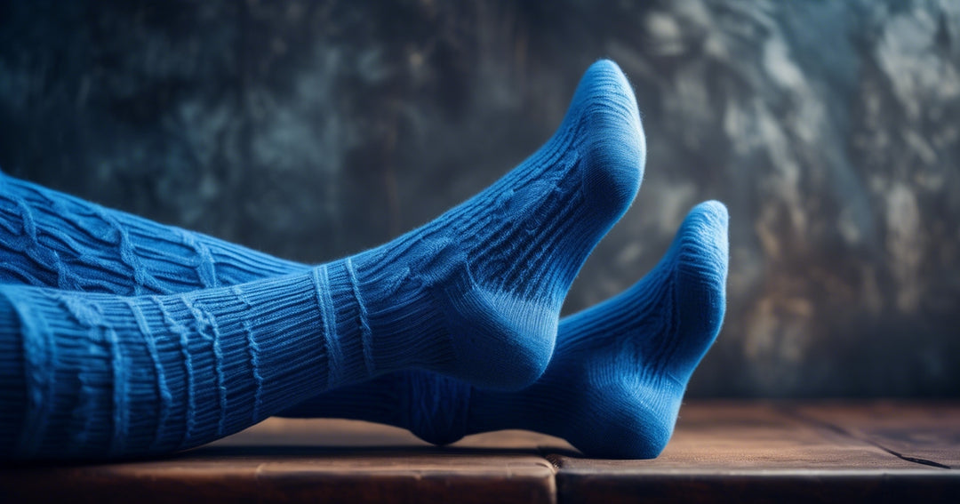 Fashion | Blue socks | Mood influence | Stand out | Sock Geeks