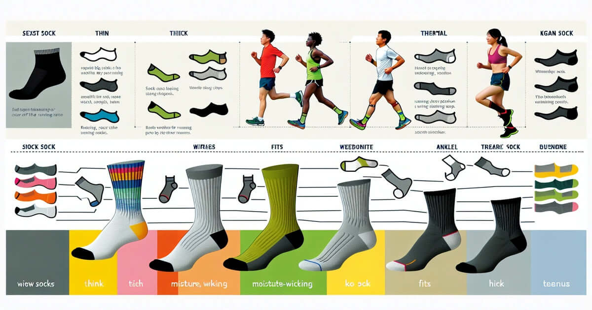 running socks | moisture-wicking | Merino wool | ankle socks | cushioning | anti-blister technology | compression socks