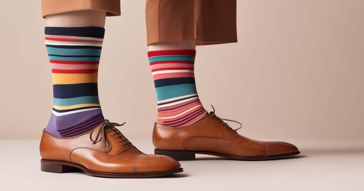 Striped socks | Fashion trends | Styling tips | Materials and comfort | Care instructions | Versatility in fashion | Statement pieces