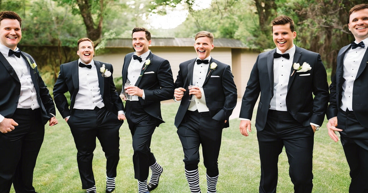 Groomsmen Socks | Wedding Essential | Individual Style | Fun Element | Completing the Look | Choosing Socks Wisely | Weather Considerations | Coordinating Styles