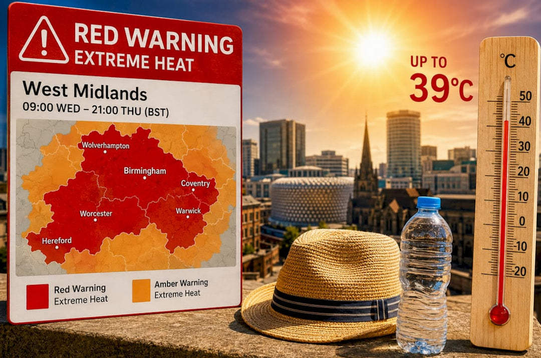 severe high temperature warning, red weather warning UK, UK heatwave 2026