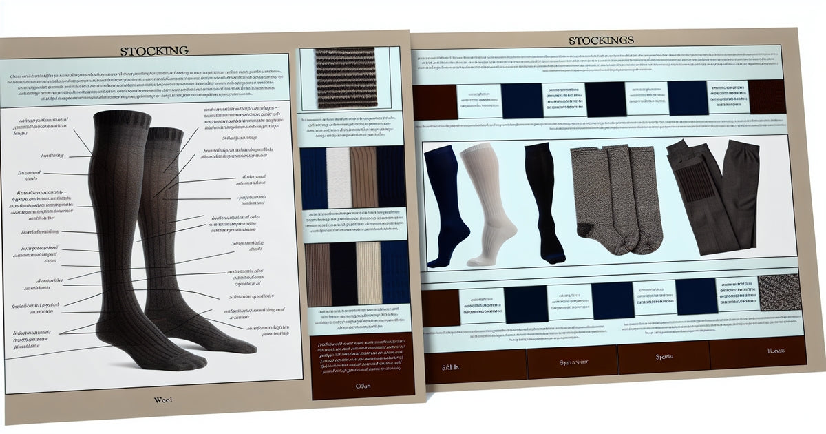Men's stockings | styles | cultural perception | materials and craftsmanship | benefits of men's hosiery | comfort and support 
