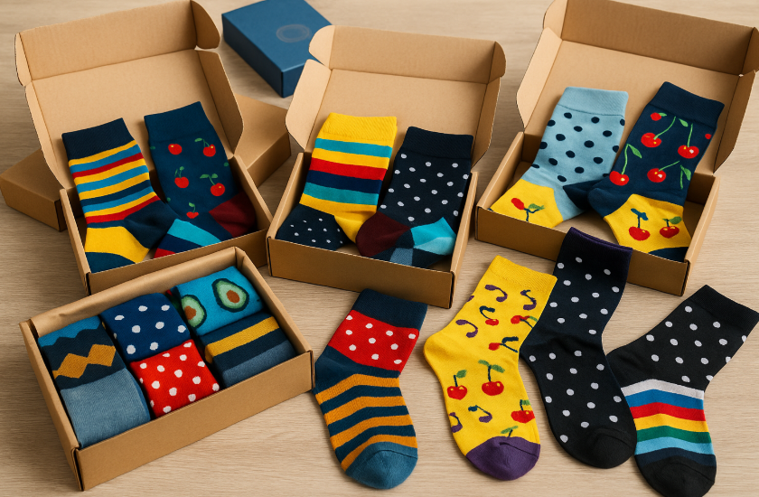 sock subscription UK | monthly sock box | best sock clubs UK | Sock Geeks subscription | personalised socks UK | funky sock delivery | UK sock subscription gift | sustainable socks UK