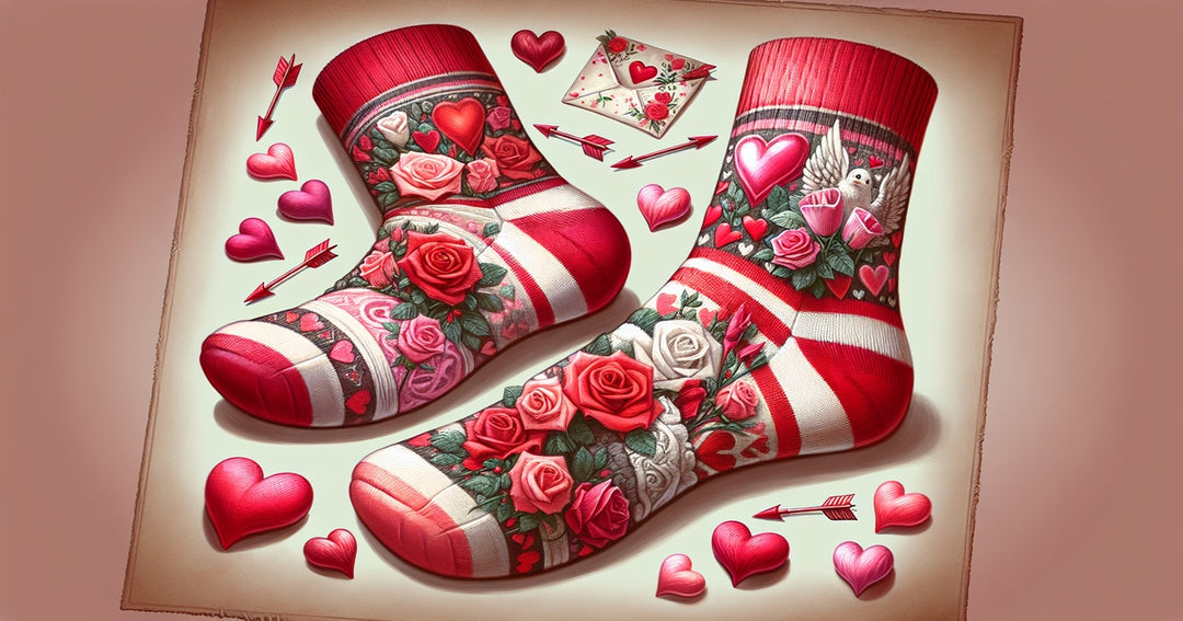 Valentine's Day 2024 Gift Ideas | Valentine's Day gifts for him | Affordable luxury socks | Personalised Socks | Romantic gift| Thoughtful