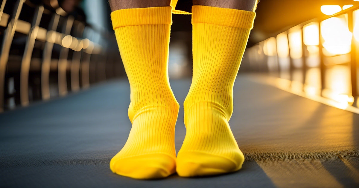 Sock Geeks | Colour psychology | Yellow socks | Vibrant style