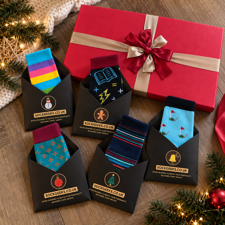 Christmas sock advent calendar