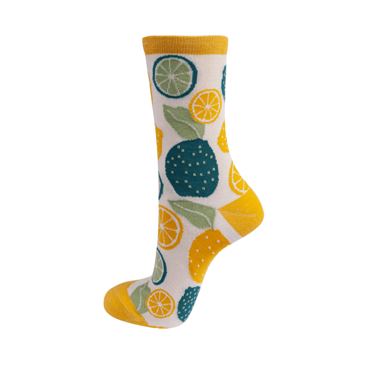 Bamboo Socks l lemon socks